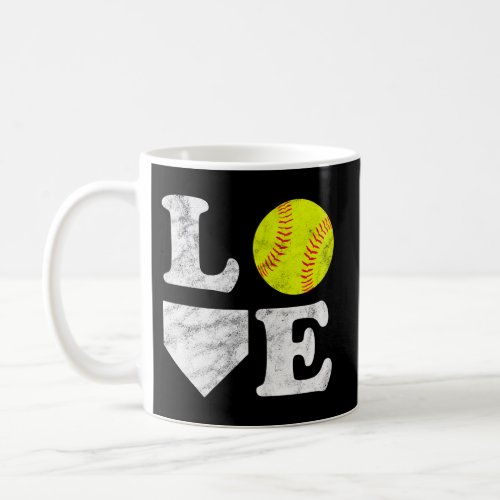 Softball Love Coffee Mug