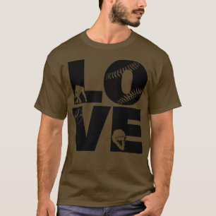 Softball LOVE Funny 2 T-Shirt