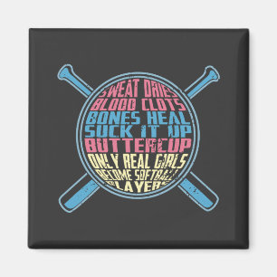 Softball Magnet