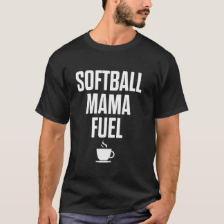 Softball Mama Proud Mom Team Player T-Shirt