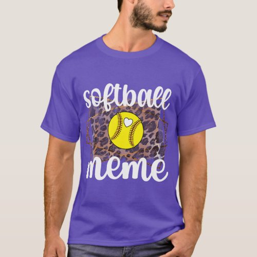 Softball Meme Grandma Meme Of A Softball Player  v T_Shirt