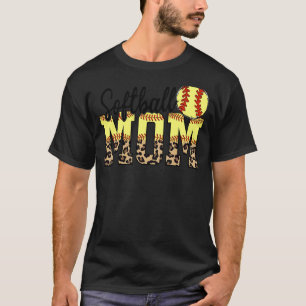 Softball Mom Best Mother's Day T-Shirt