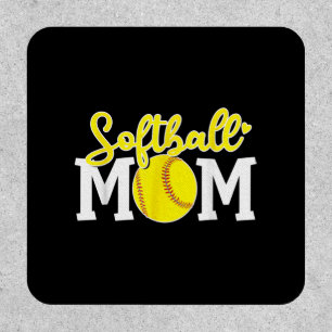 Softball Mom Cute For Mother Love Softball Patch