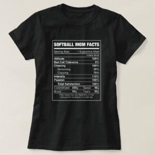 Softball mom facts T-Shirt