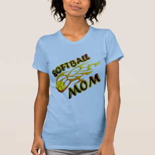 Softball Mom (flame) copy.png T-Shirt