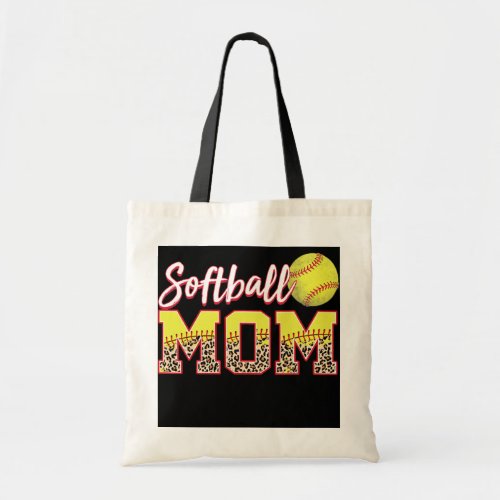 Softball Mom Funny Baseball Mom Mothers Day Tote Bag