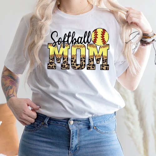 Softball Mom Shirt Baseball T_Shirt