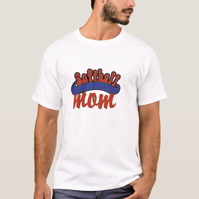 Softball Mom T-Shirt (Front)