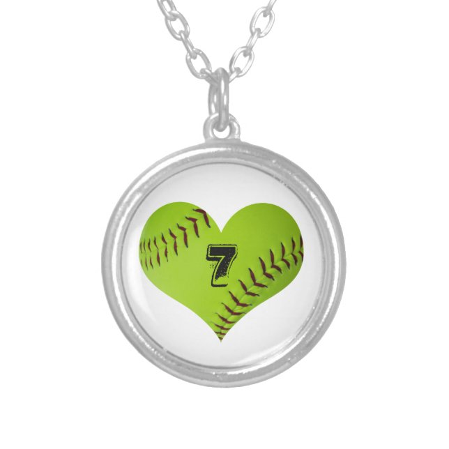Softball necklace (Front)
