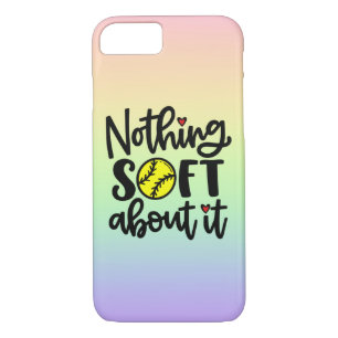 Softball - Nothing Soft About It iPhone Case