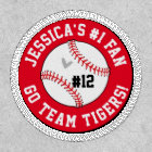 Softball or Baseball #1 Fan Custom Name Patch