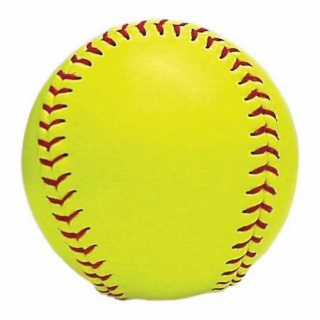 Softball Ornament (Front)