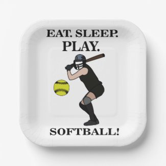 Softball Player Coach Sports Party