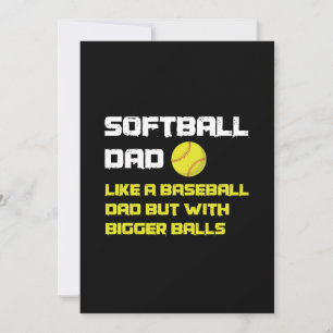 Softball Player Dad Humor