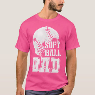 Softball Player Father s Day friend T-Shirt