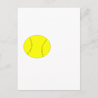 softball postcard