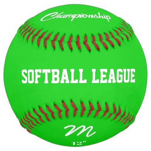 Softball Power Green Ball