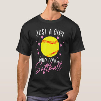 Softball Saying For Players Girl Sister And Aunt T-Shirt
