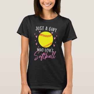 Softball Saying For Players Girl Sister And Aunt T-Shirt