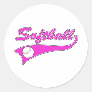 Softball Stickers | Zazzle