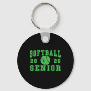 Softball Senior Night Softball Senior 2026 Graduat Keychain