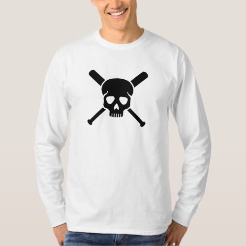 Softball skull T_Shirt