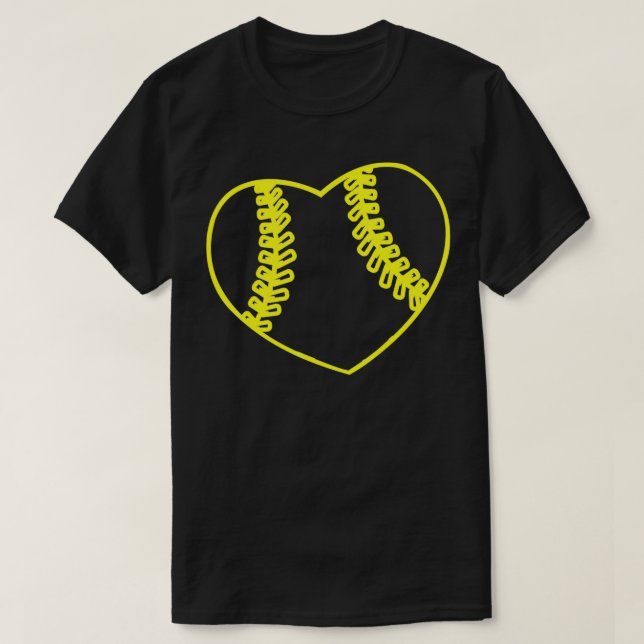 Softball Softball Player  T-Shirt (Design Front)