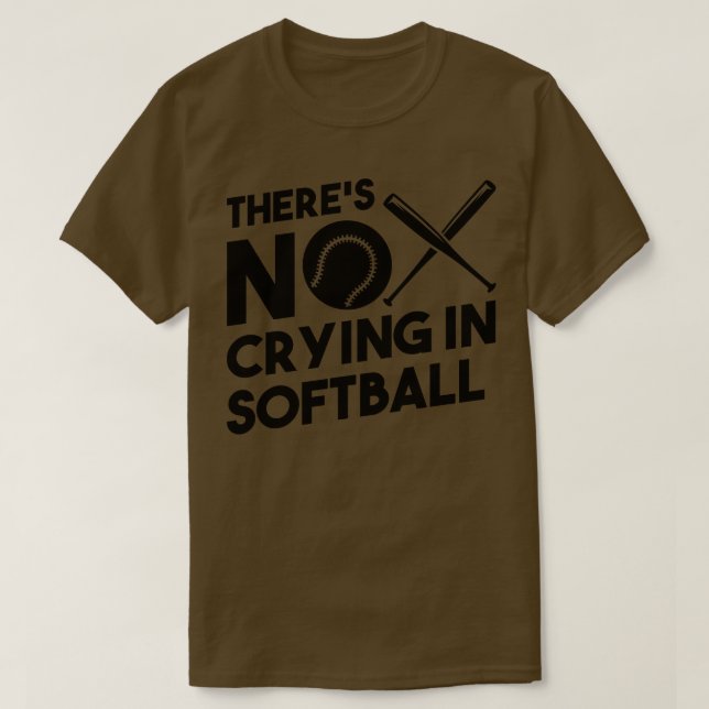 Softball SoftballRacket 1 T-Shirt (Design Front)