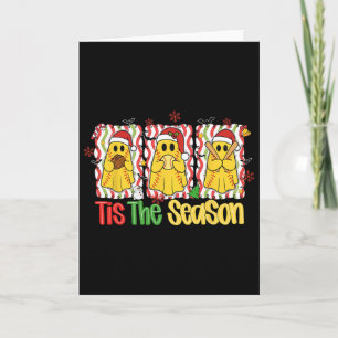 Softball Spooky Ghost Christmas Halloween Tis The Card