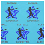 Softball Superstar Fabric