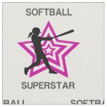 Softball Superstar Fabric