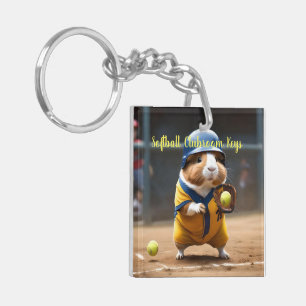 Softball Superstar: The Guinea Pig's Big Game, Keychain