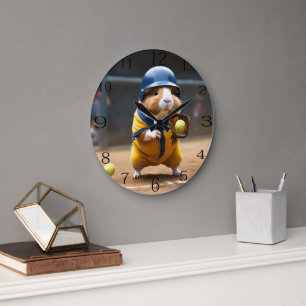 Softball Superstar: The Guinea Pig's Big Game, Large Clock