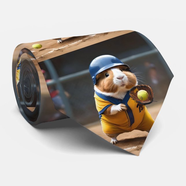 Softball Superstar: The Guinea Pig's Big Game, Neck Tie (Rolled)