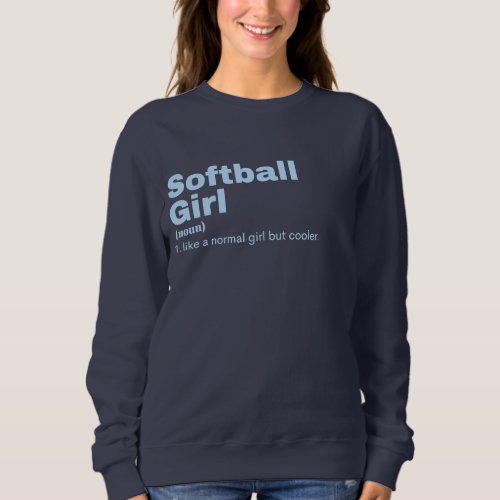 _ Softball Sweatshirt