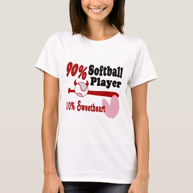 Softball Sweetheart T-Shirt (Front)