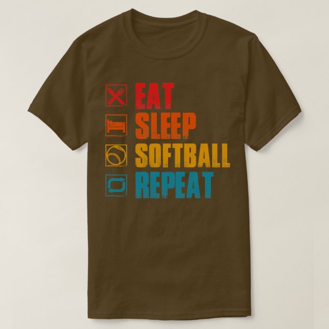 softball T-Shirt (Design Front)