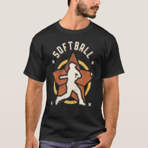 Softball Vintage Retro Classic Sport T-Shirt