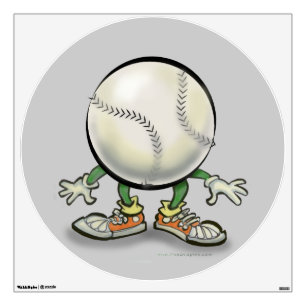 Softball Wall Decal