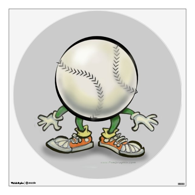 Softball Wall Decal (Front)