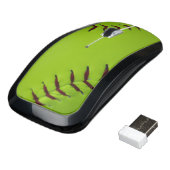 Softball wireless mouse (Angled)