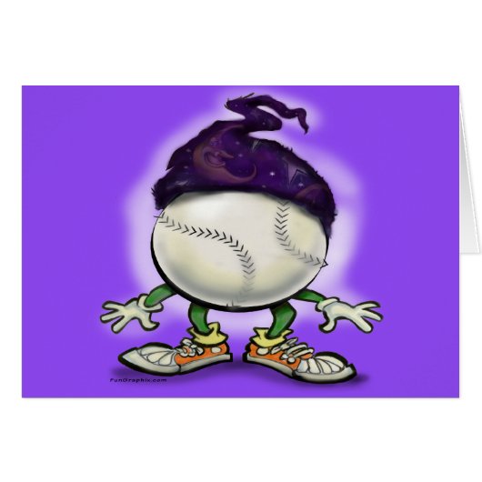 Softball Wizard Cards (Front Horizontal)