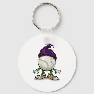 Softball Wizard Keychain
