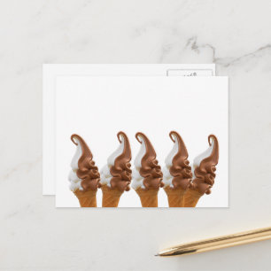 Softeis Postcard