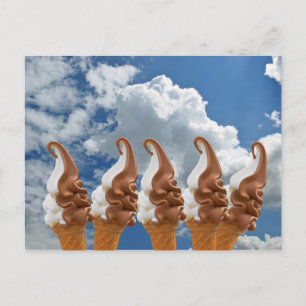 Softeis Postcard