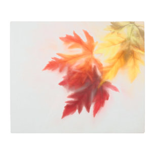 Softened Fall Metal Wall Art