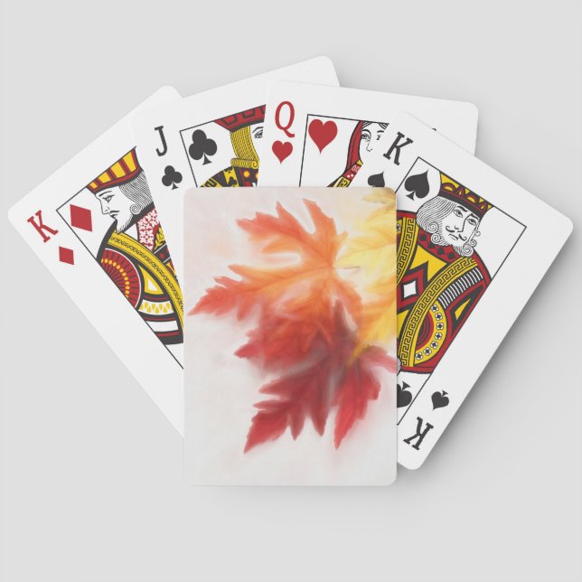 Softened Fall Playing Cards (Back)
