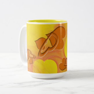 Softer Side of Orange Hearts