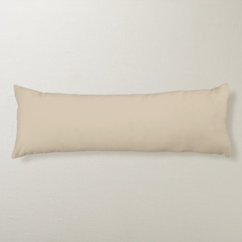 Softer Tan Solid Color Body Pillow