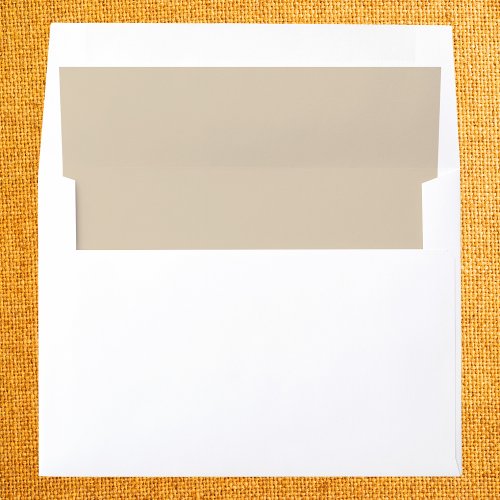Softer Tan Solid Color Envelope Liner